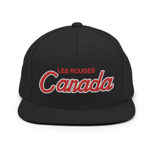Canada Retro Snapback Hat - Soccer Snapbacks
