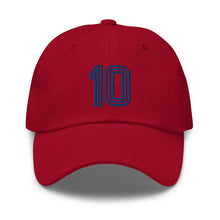 Load image into Gallery viewer, United States 10 Soccer Dad Hat - Country. Club. Soccer.