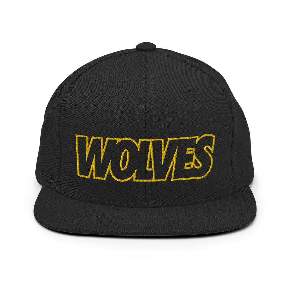 Wolves Snapback Hat - Soccer Snapbacks