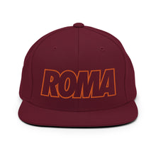 Load image into Gallery viewer, Roma Bold Snapback Hat - Soccer Snapbacks