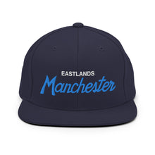Load image into Gallery viewer, Manchester Eastlands Snapback Hat - Soccer Snapbacks