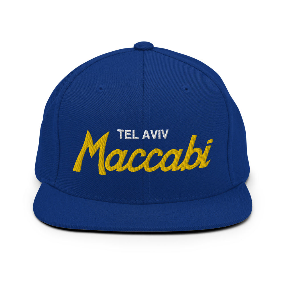 Maccabi Retro Snapback Hat - Soccer Snapbacks