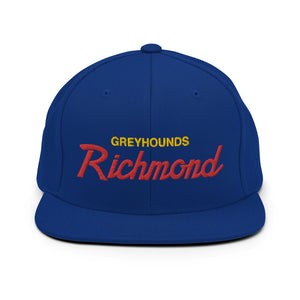 Richmond Retro Snapback Hat - Soccer Snapbacks