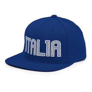 Italia Soccer Snapback Hat - Country. Club. Soccer.