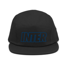 Load image into Gallery viewer, Inter Bold Five Panel Hat - Soccer Snapbacks