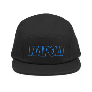Napoli Bold Five Panel Hat - Soccer Snapbacks