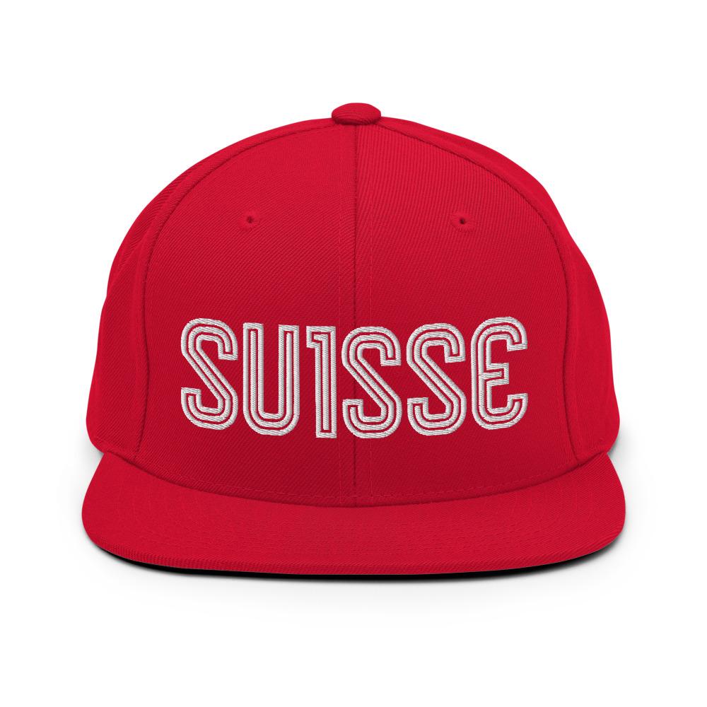 Switzerland Soccer Snapback Hat - Soccer Snapbacks