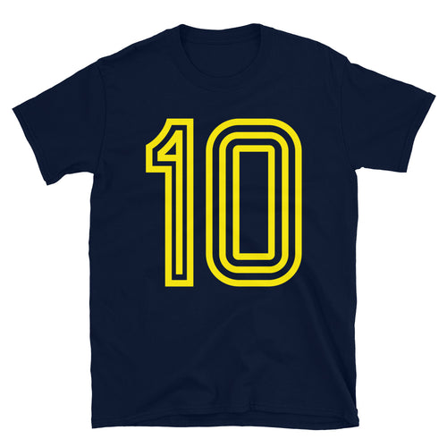Retro El Diez T-Shirt - Soccer Snapbacks