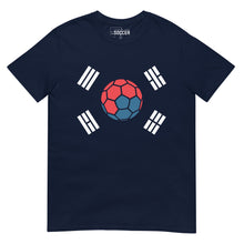 Load image into Gallery viewer, Korea Ball Flag T-Shirt - Soccer Snapbacks