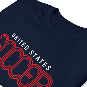 United States Soccer T-Shirt - Country. Club. Soccer.