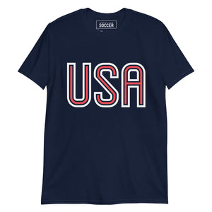 USA Retro Soccer Shirt - Soccer Snapbacks